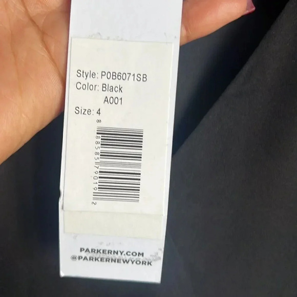 NEW PARKER Krislyn Ruffled Silk Mini A-Line Dress - Picture 9 of 13